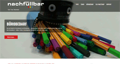 Desktop Screenshot of nachfuellbar.com